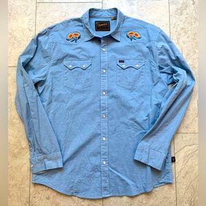 Men’s Howler Brothers Crosscut Deluxe Poppies (Lg)